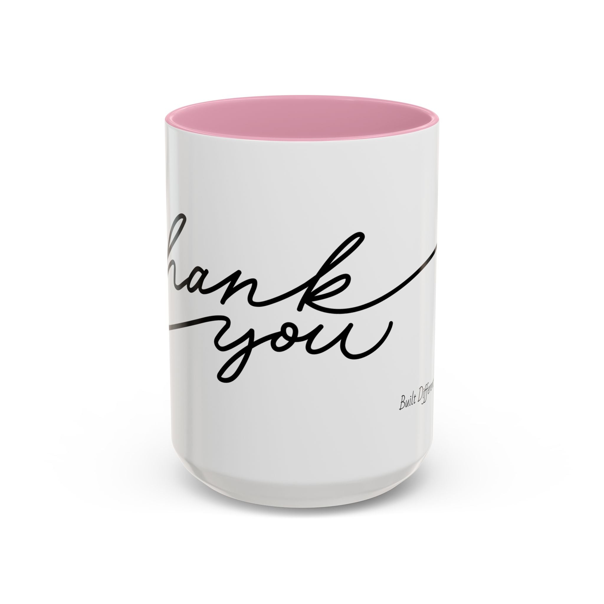 Thank You Script Ceramic Mug (11oz & 15oz)