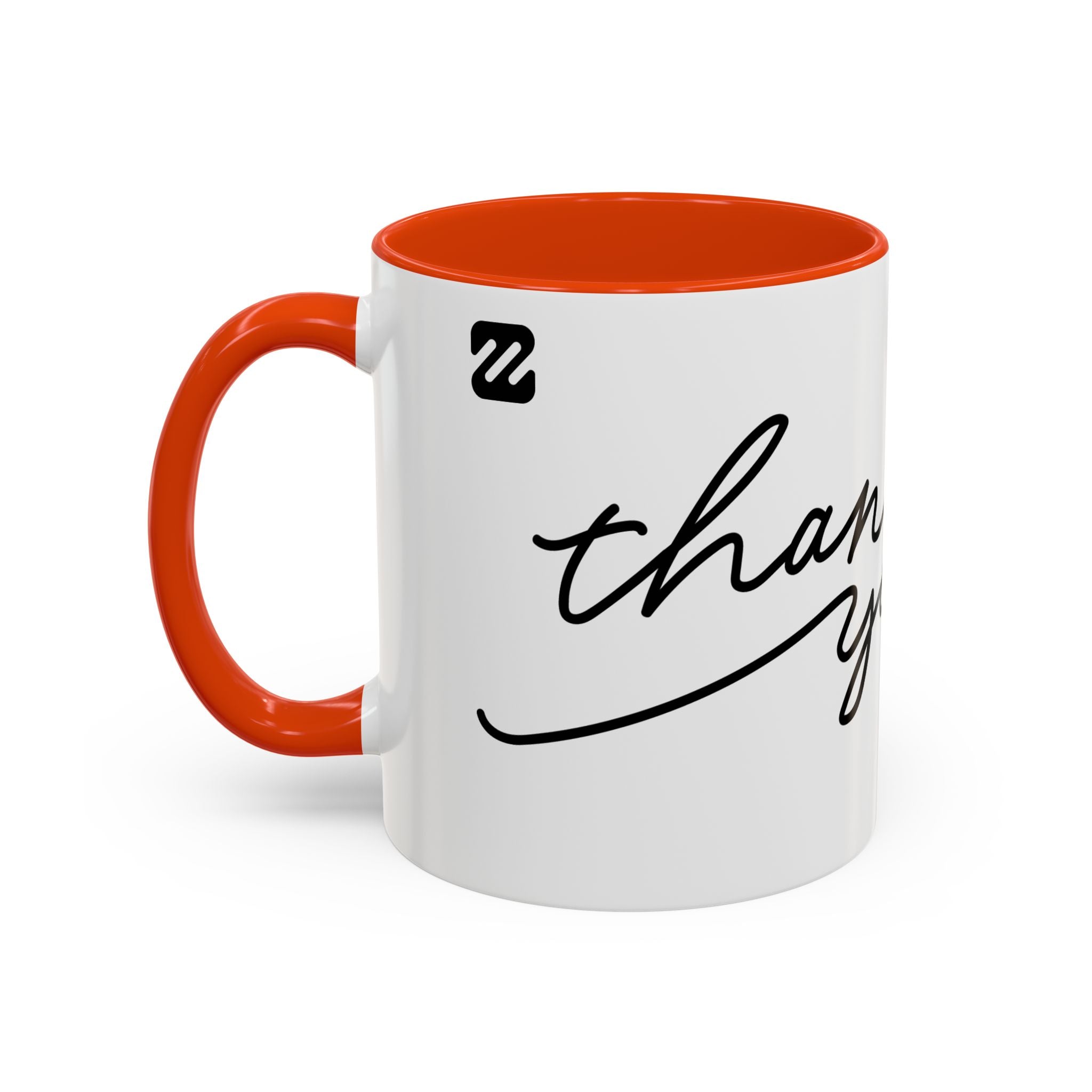 Thank You Script Ceramic Mug (11oz & 15oz)