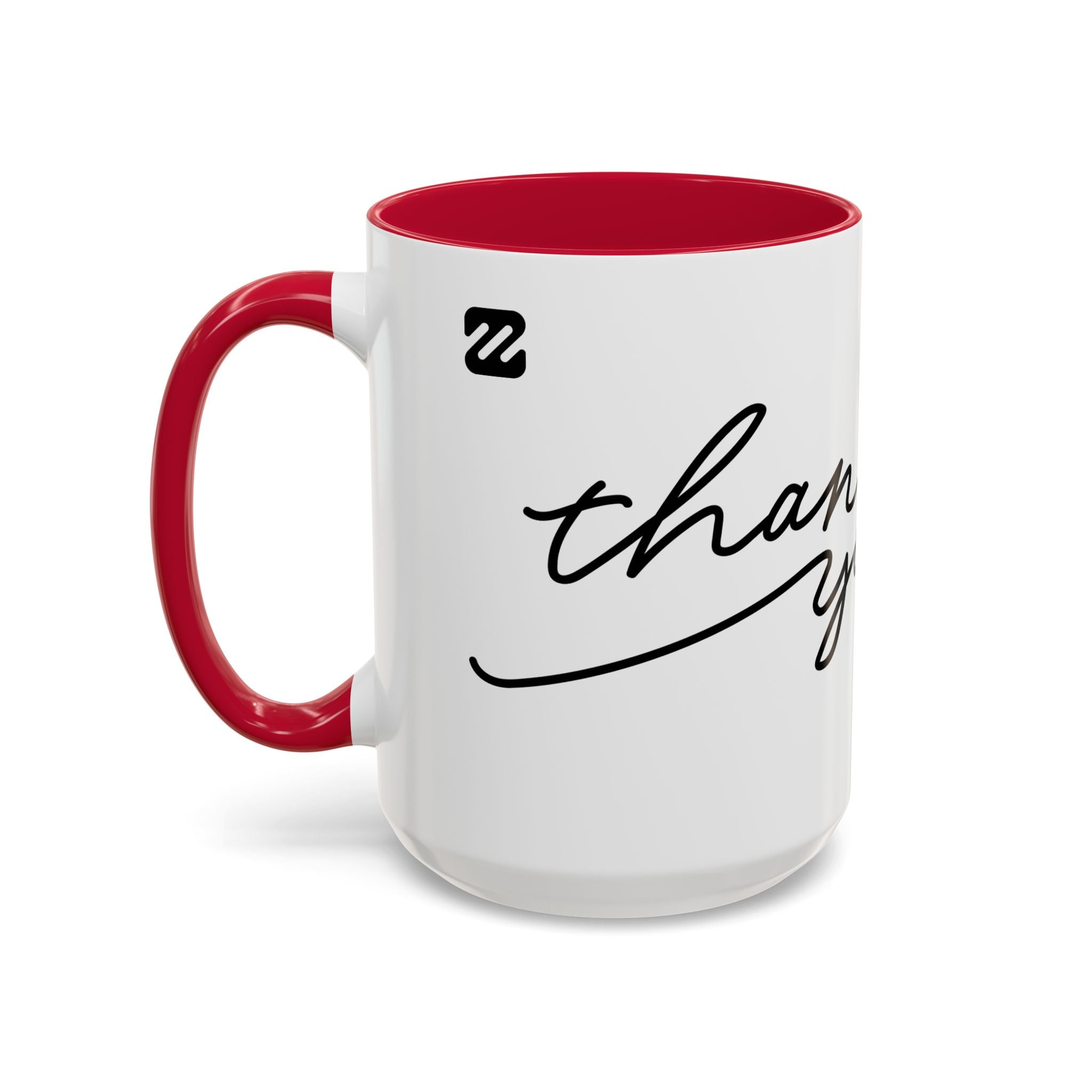 Thank You Script Ceramic Mug (11oz & 15oz)