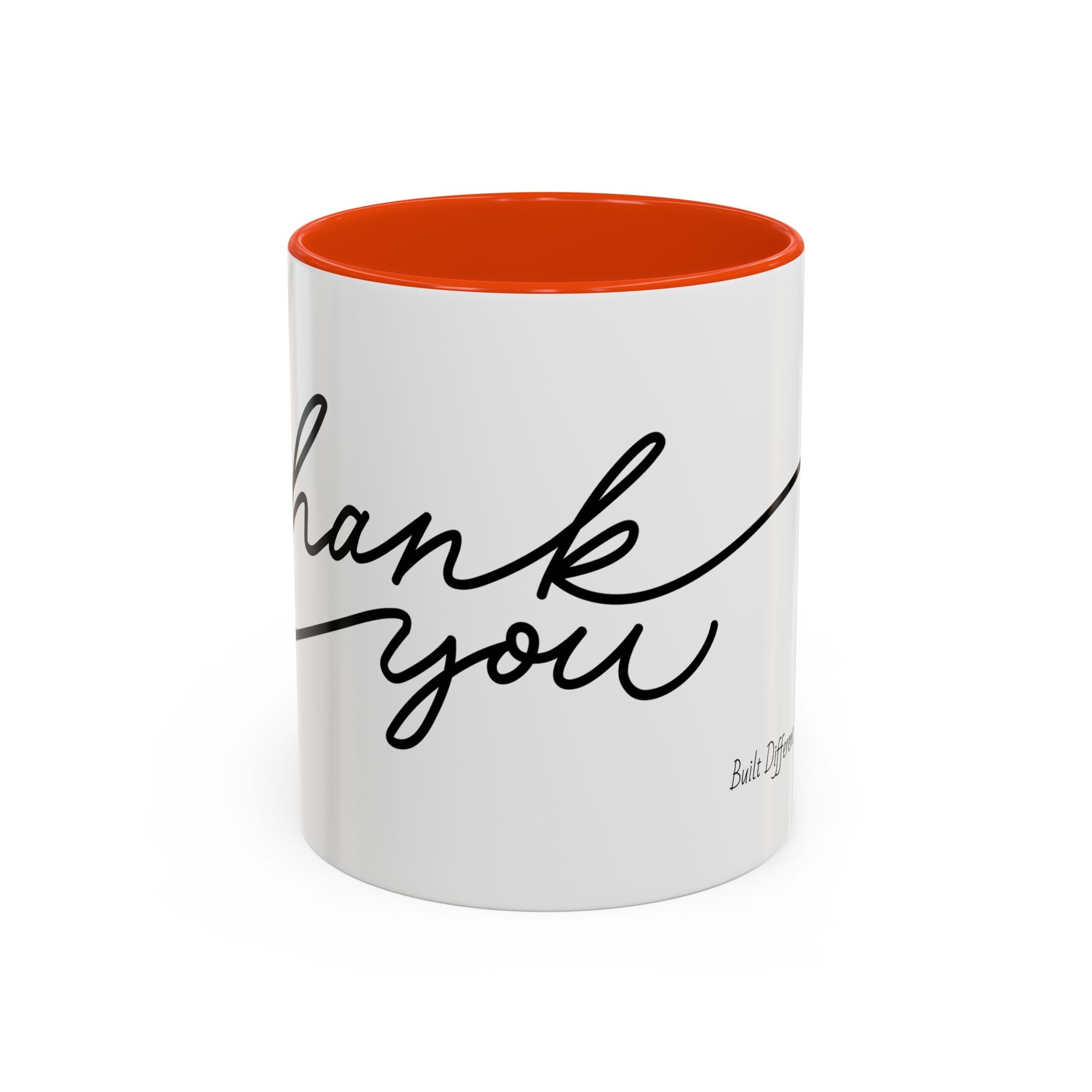 Thank You Script Ceramic Mug (11oz & 15oz)