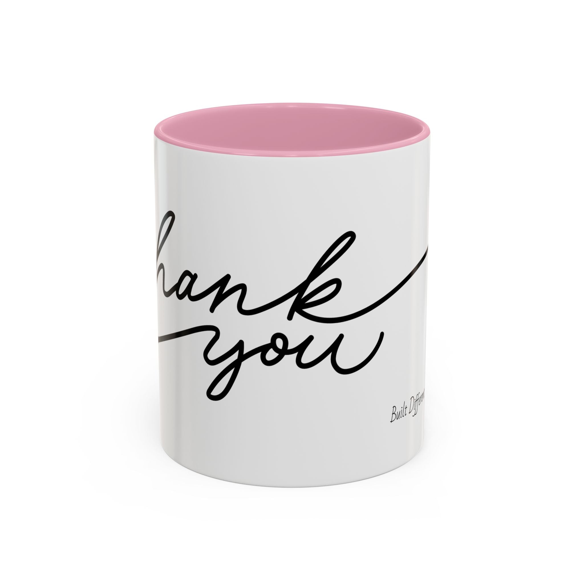 Thank You Script Ceramic Mug (11oz & 15oz)