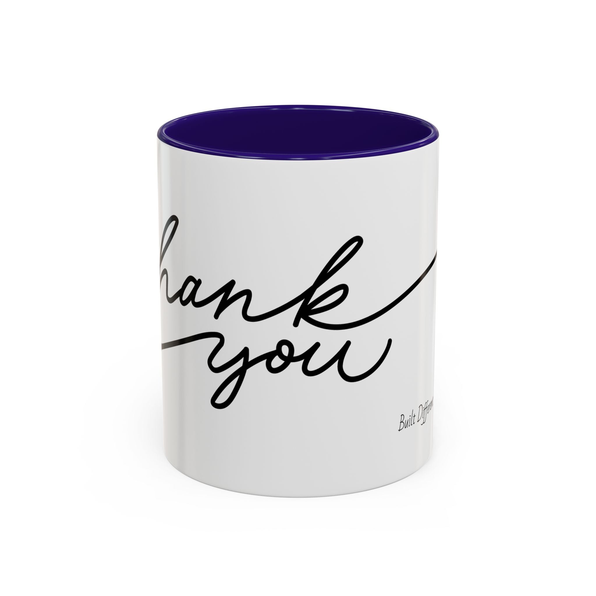 Thank You Script Ceramic Mug (11oz & 15oz)