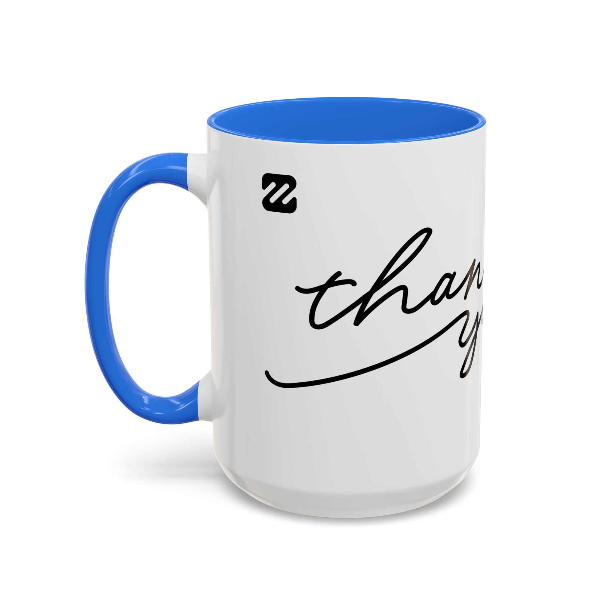 Thank You Script Ceramic Mug (11oz & 15oz)