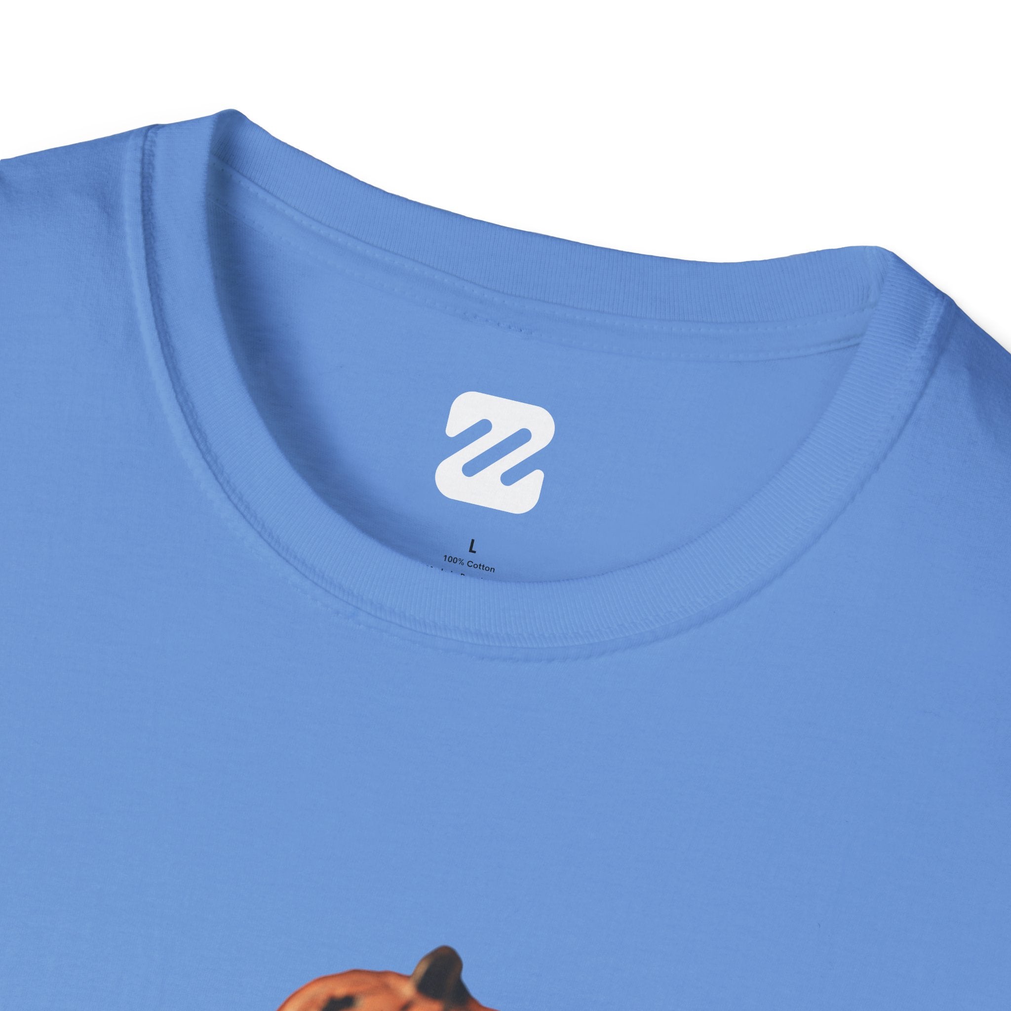 Halloween Pumpkin Stack T-Shirt — Jack-O'-Lantern Trio Graphic Tee