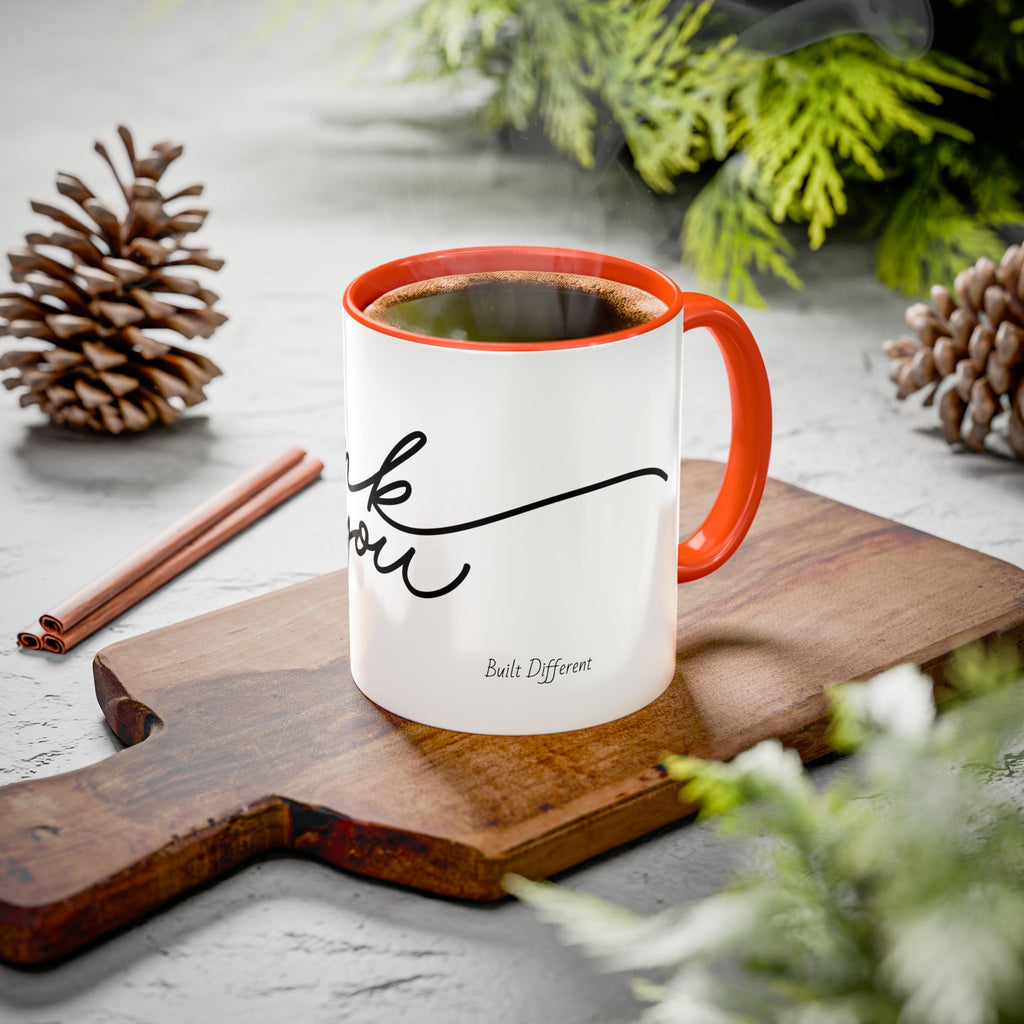 Thank You Script Ceramic Mug (11oz & 15oz)
