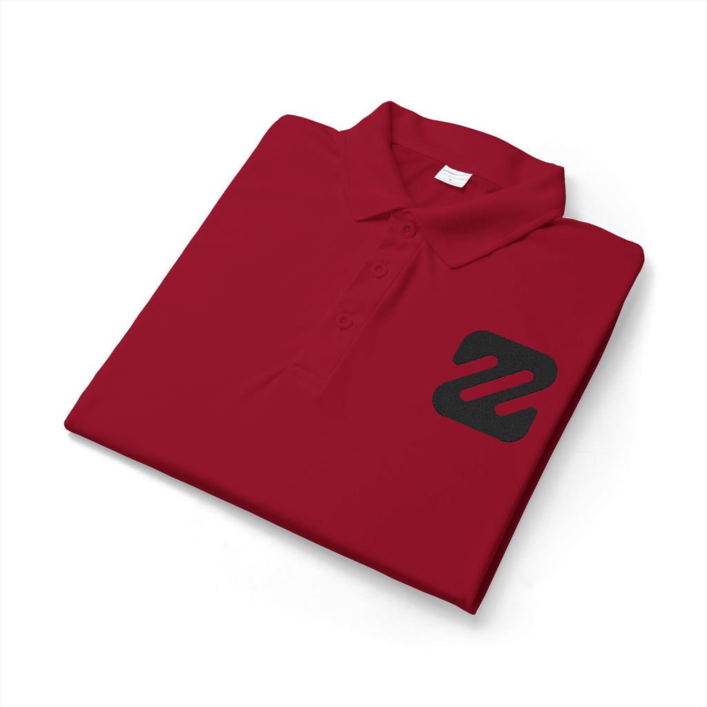 Embroidered Chevron Z Logo Polo Shirt – Performance Sport Polo