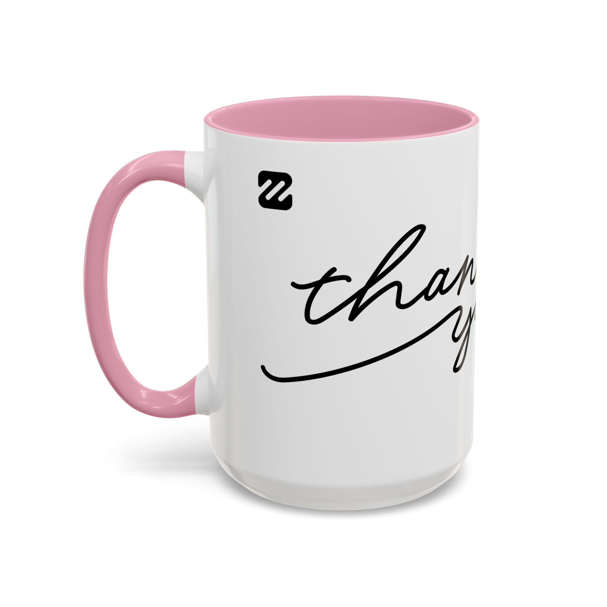 Thank You Script Ceramic Mug (11oz & 15oz)
