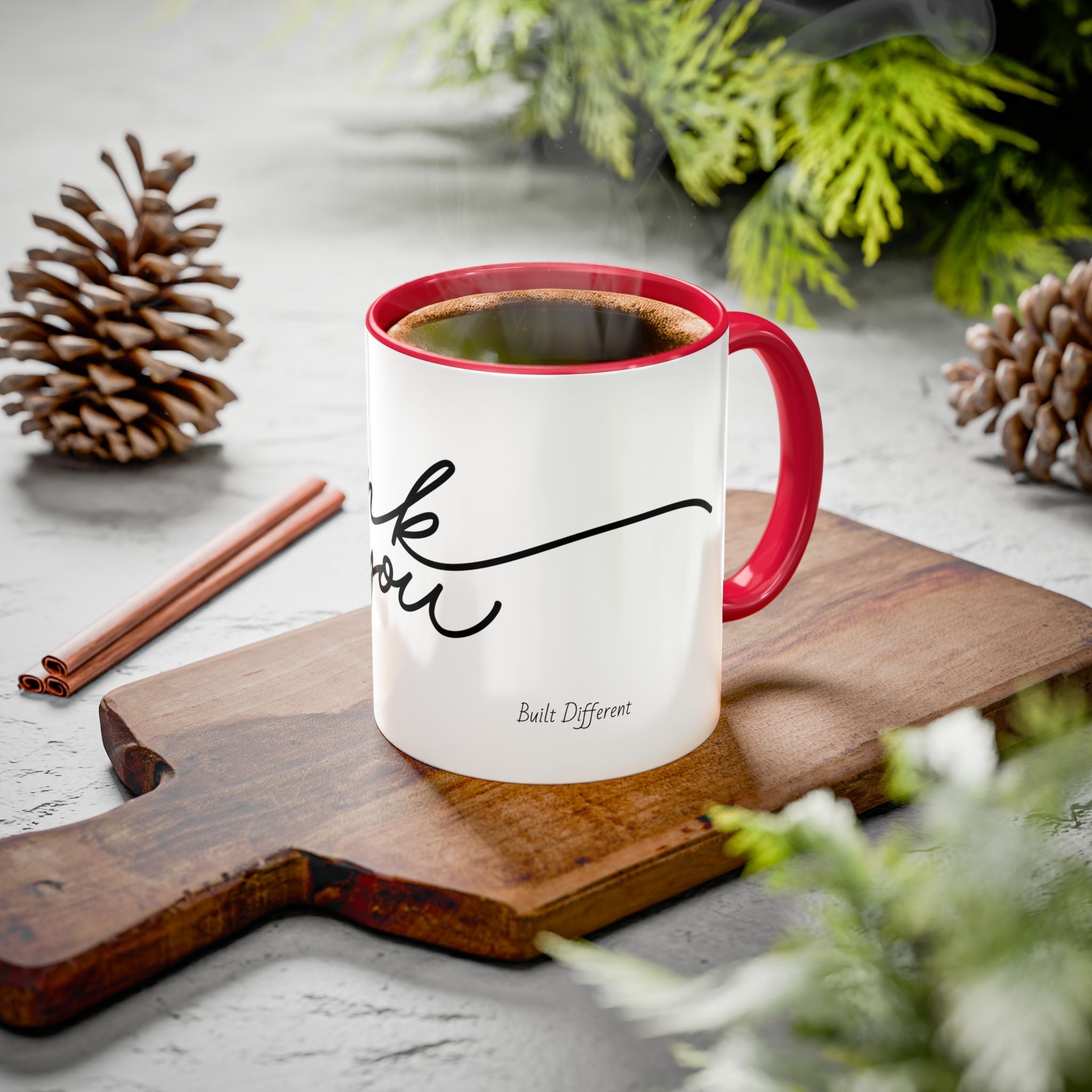 Thank You Script Ceramic Mug (11oz & 15oz)