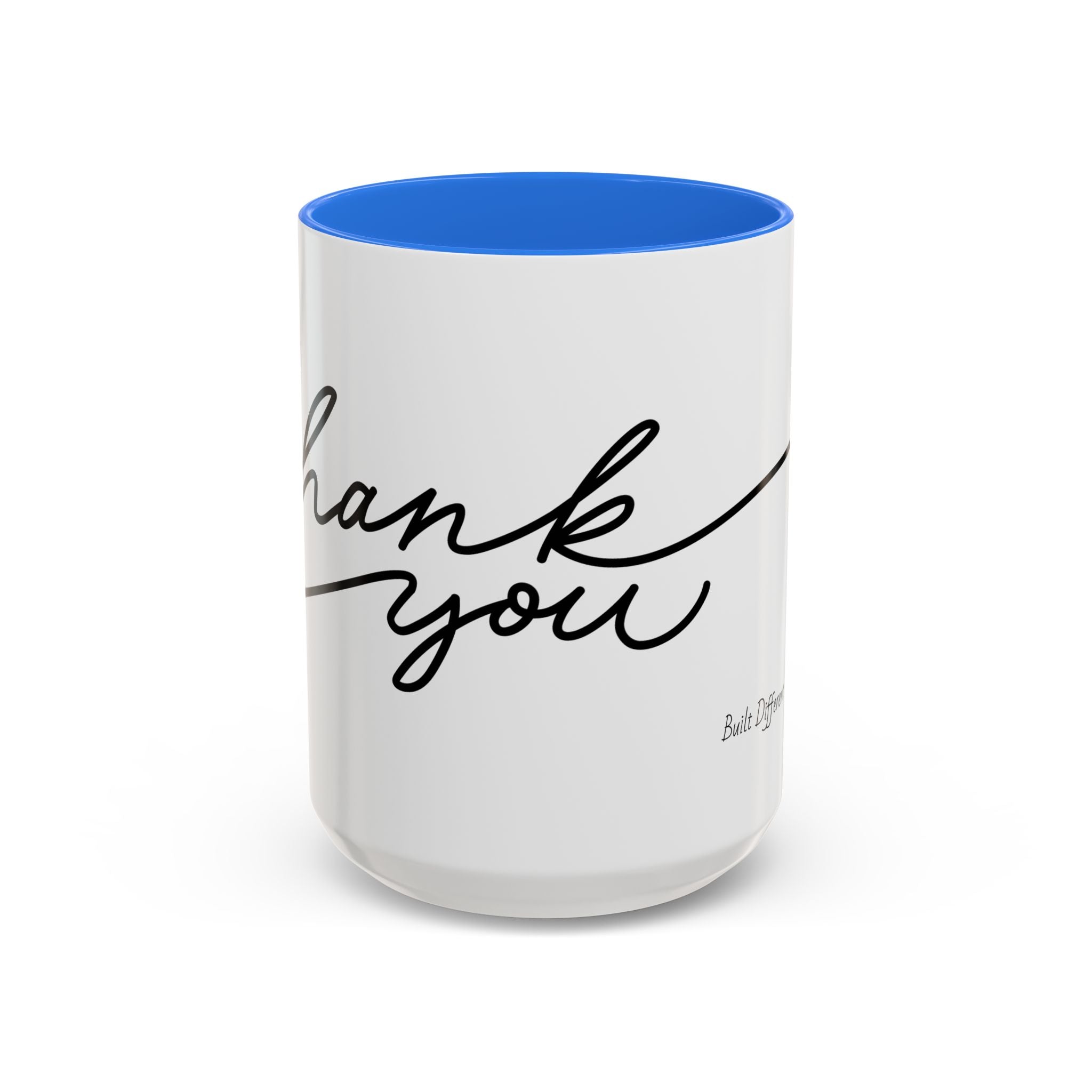 Thank You Script Ceramic Mug (11oz & 15oz)