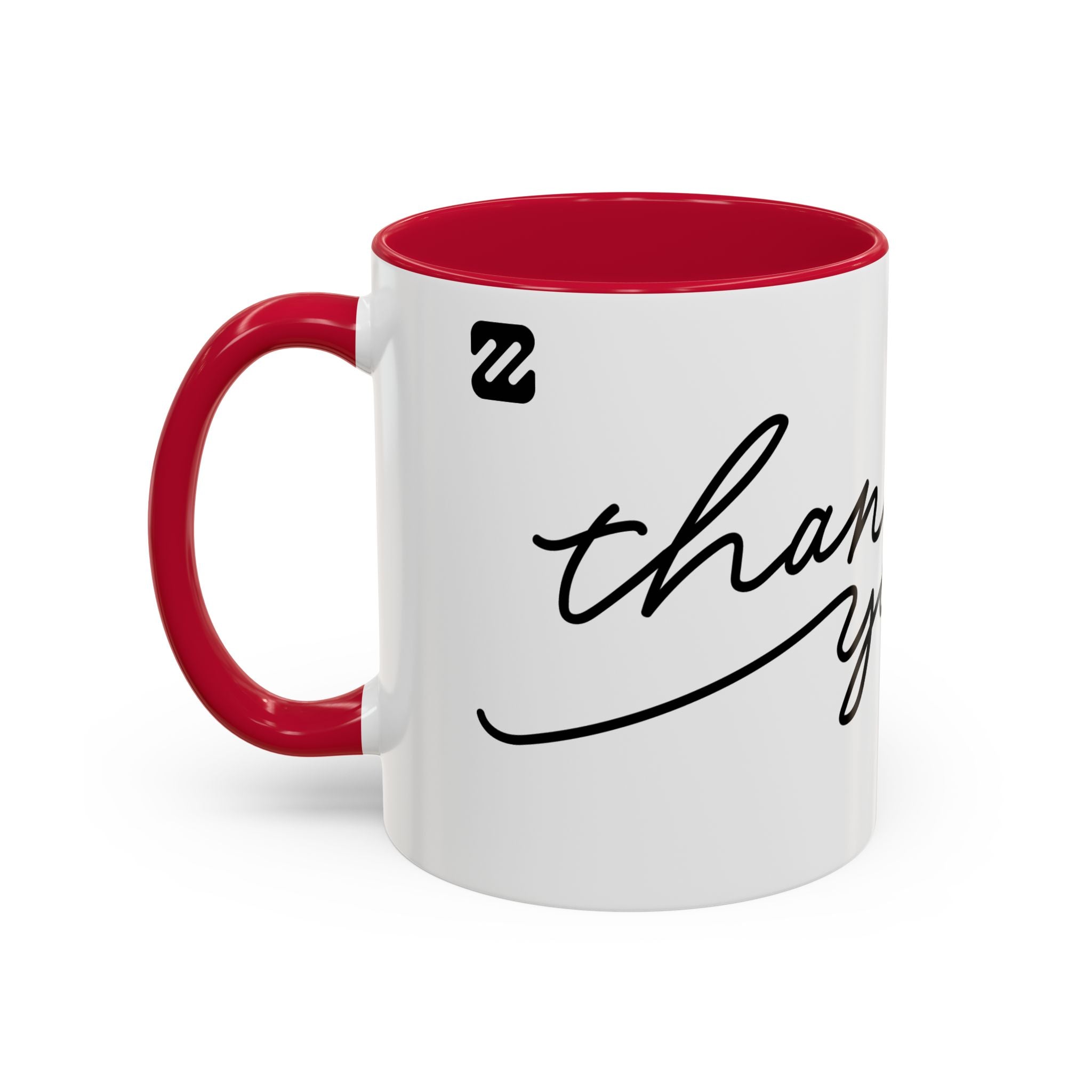 Thank You Script Ceramic Mug (11oz & 15oz)
