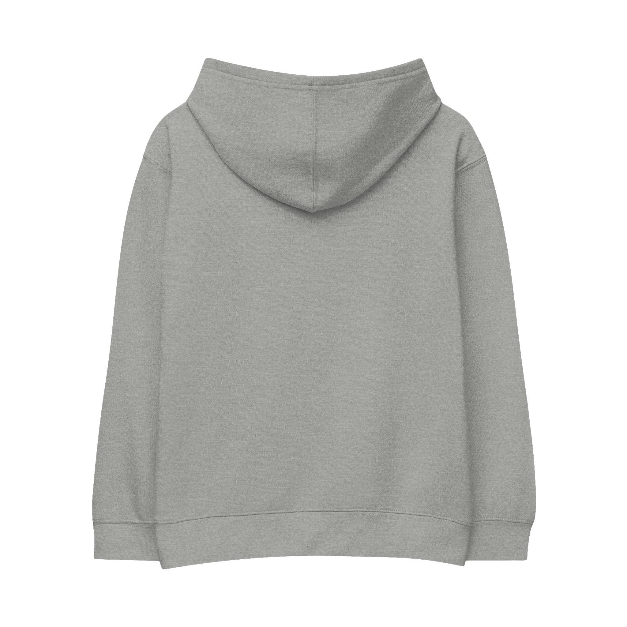 Kids Hoodie with Embroidered Cowboy Bear – Cute Western Fleece Pullover