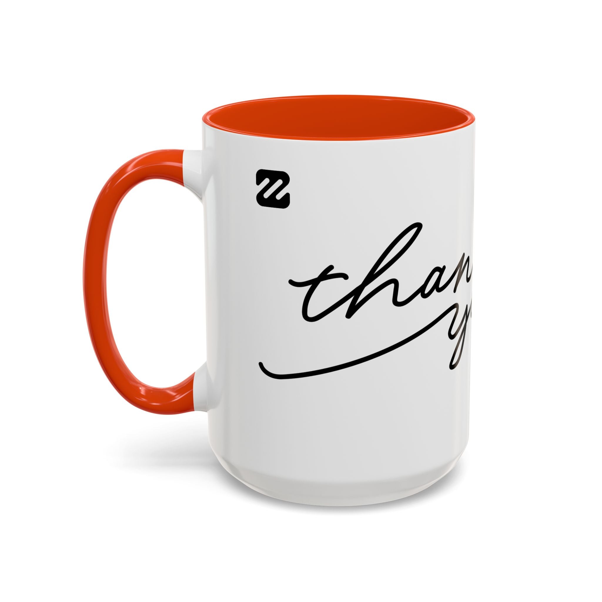 Thank You Script Ceramic Mug (11oz & 15oz)