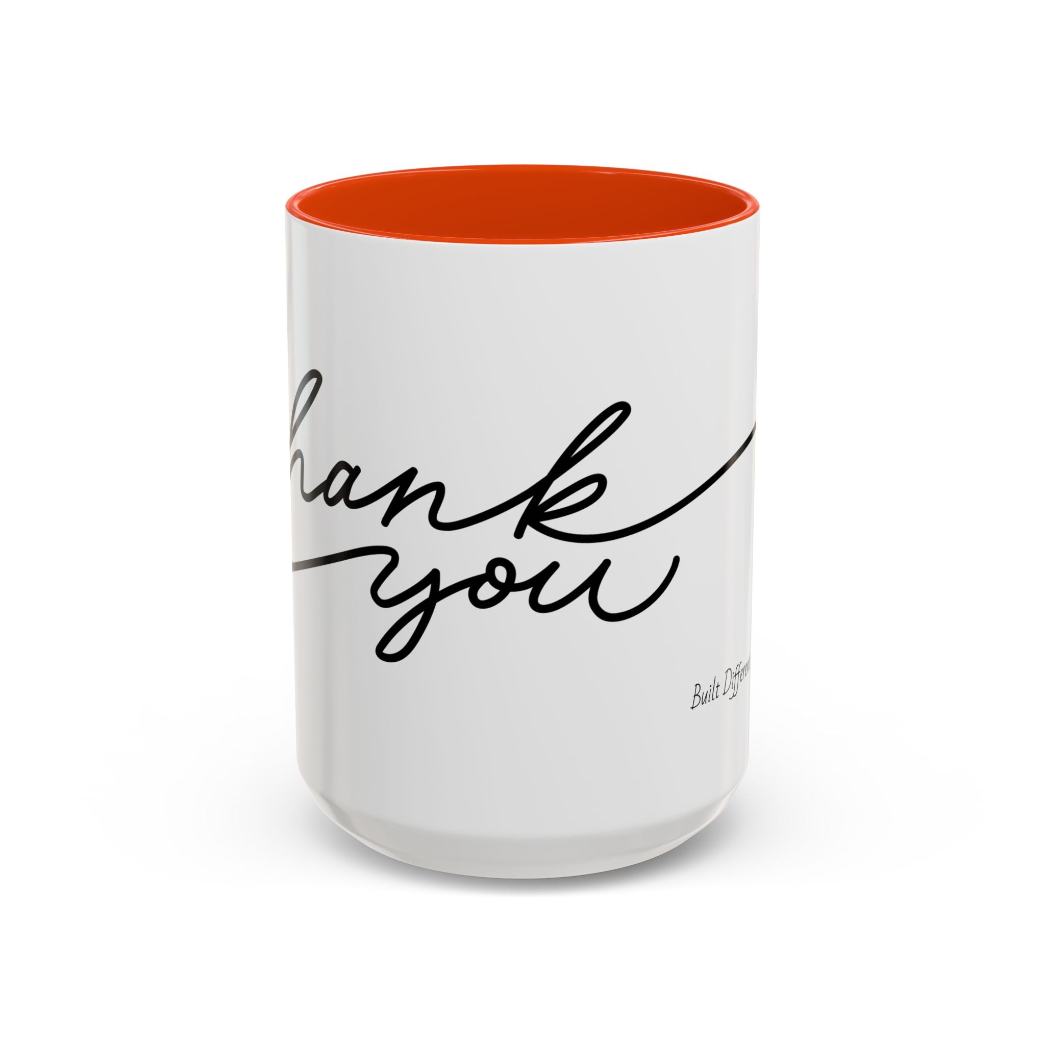 Thank You Script Ceramic Mug (11oz & 15oz)