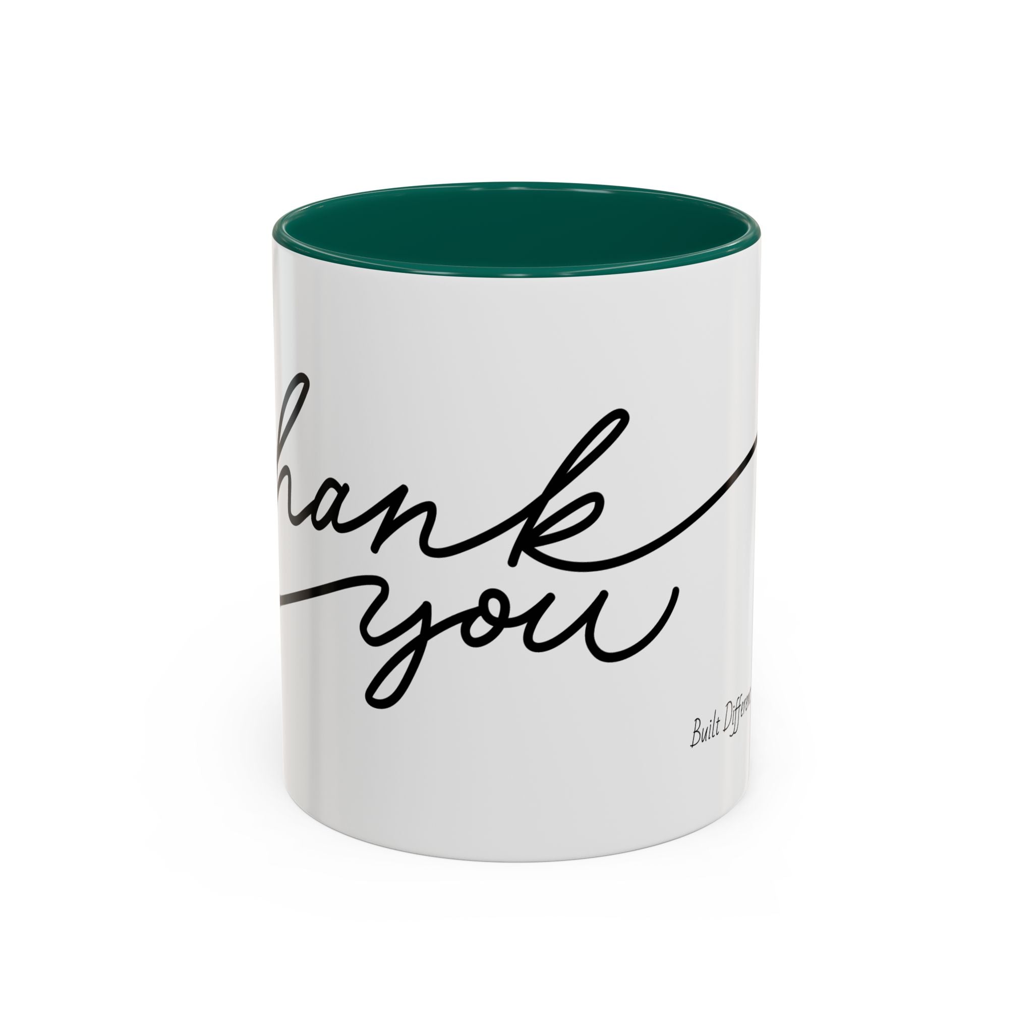 Thank You Script Ceramic Mug (11oz & 15oz)