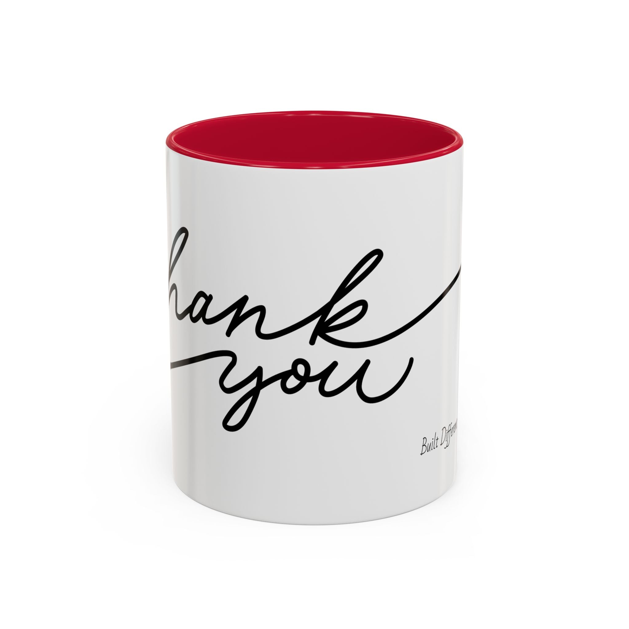Thank You Script Ceramic Mug (11oz & 15oz)
