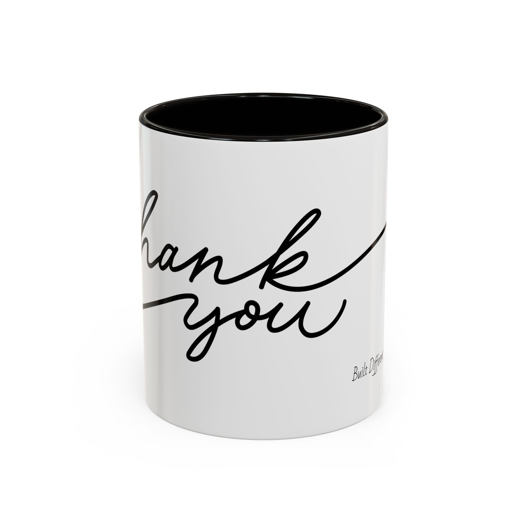 Thank You Script Ceramic Mug (11oz & 15oz)