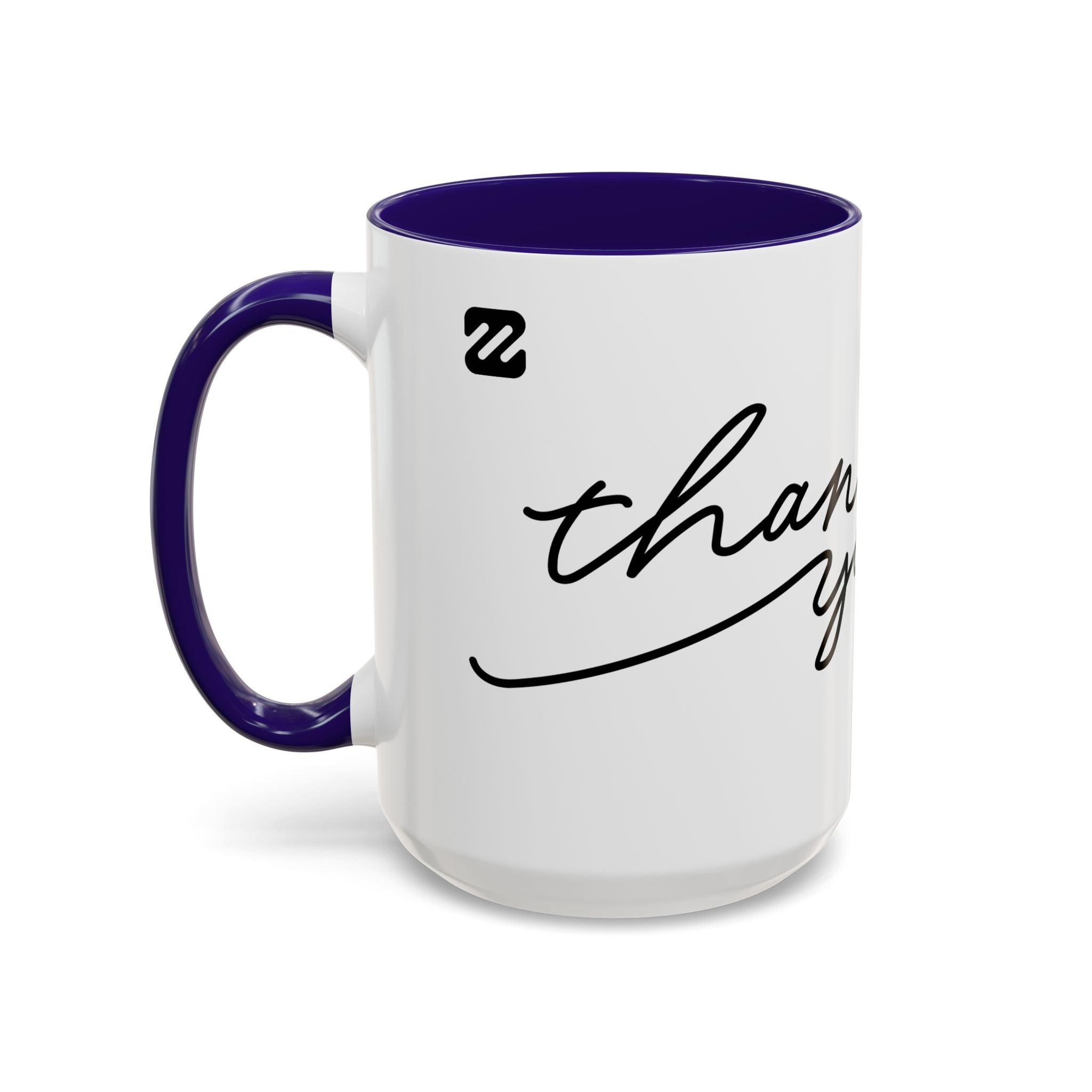 Thank You Script Ceramic Mug (11oz & 15oz)