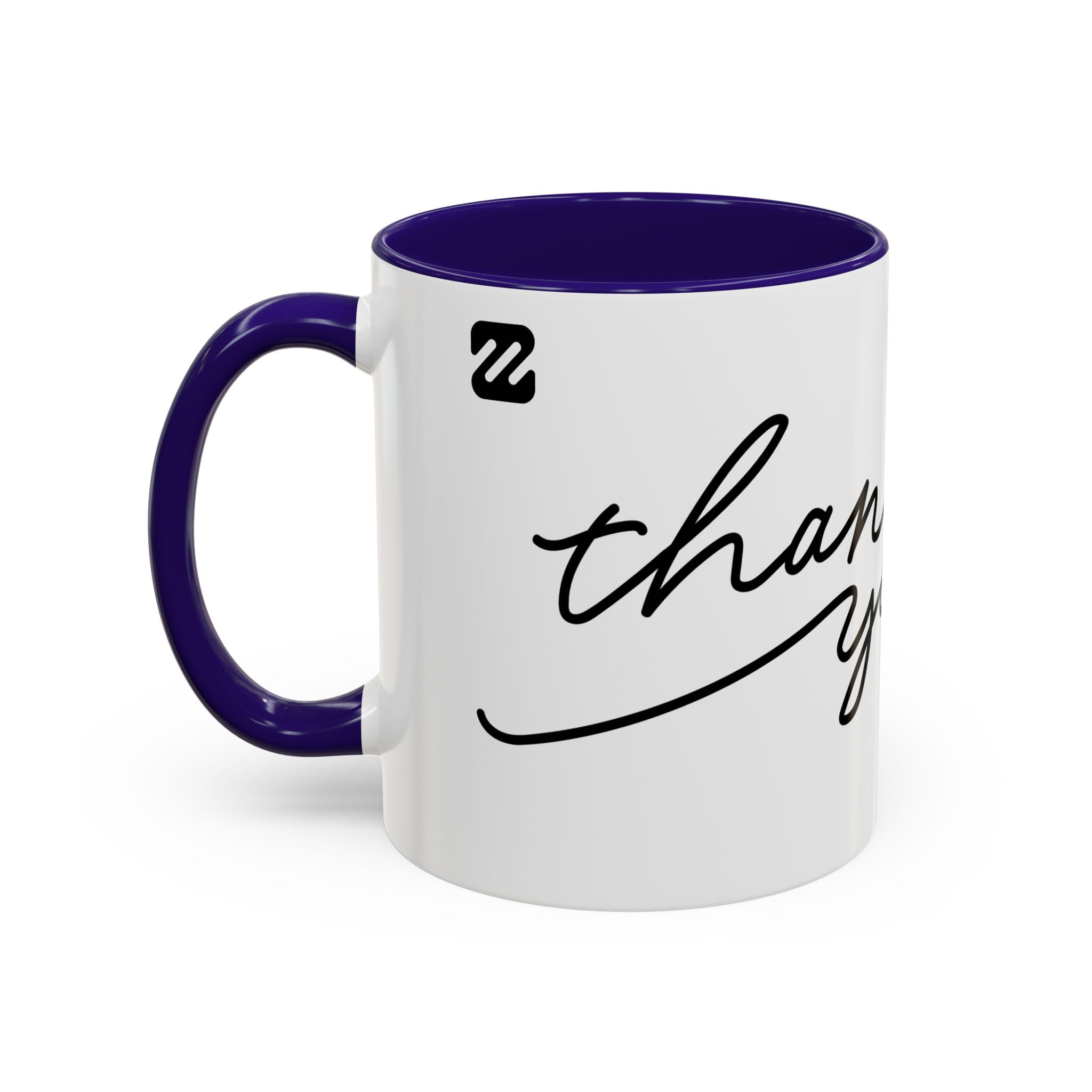 Thank You Script Ceramic Mug (11oz & 15oz)