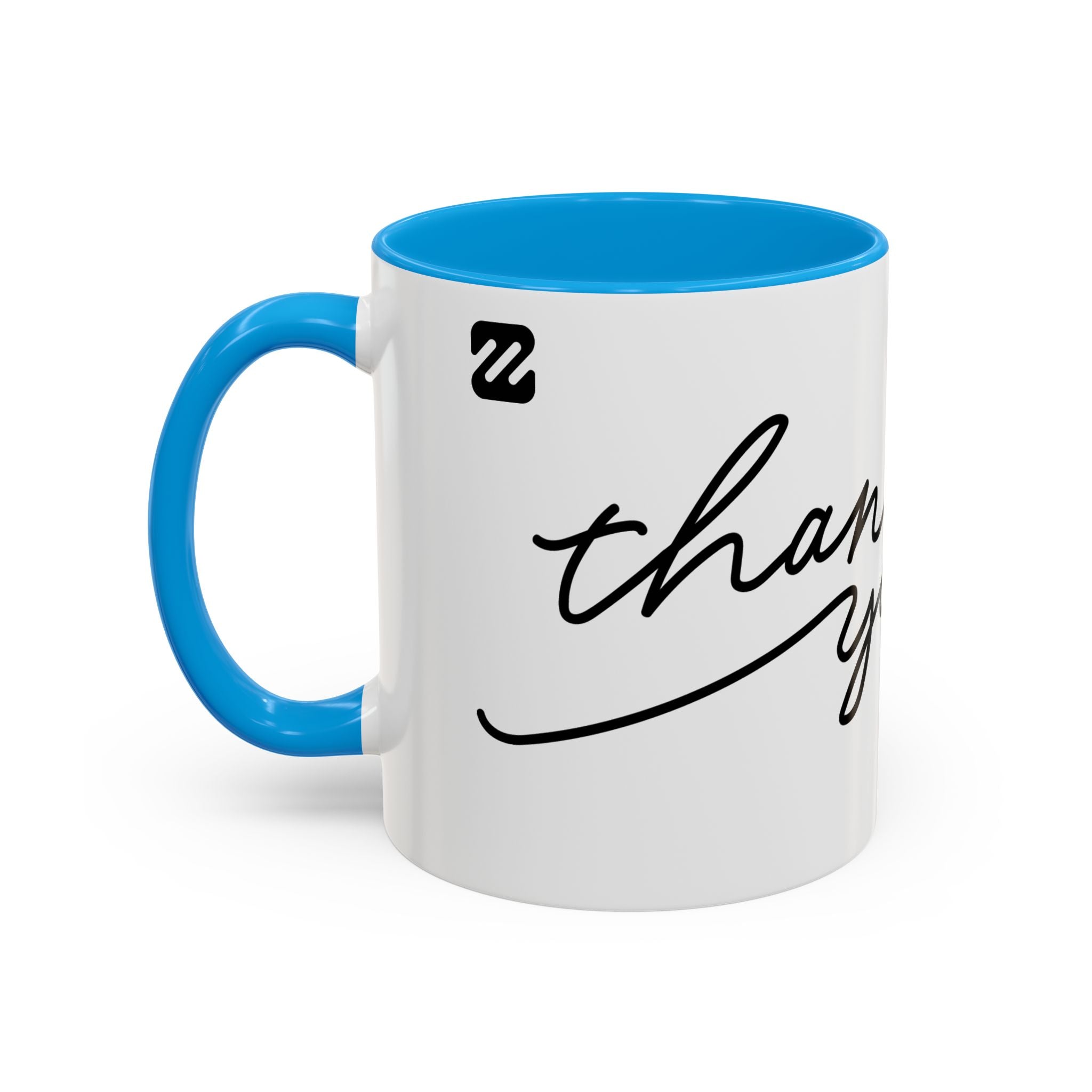 Thank You Script Ceramic Mug (11oz & 15oz)