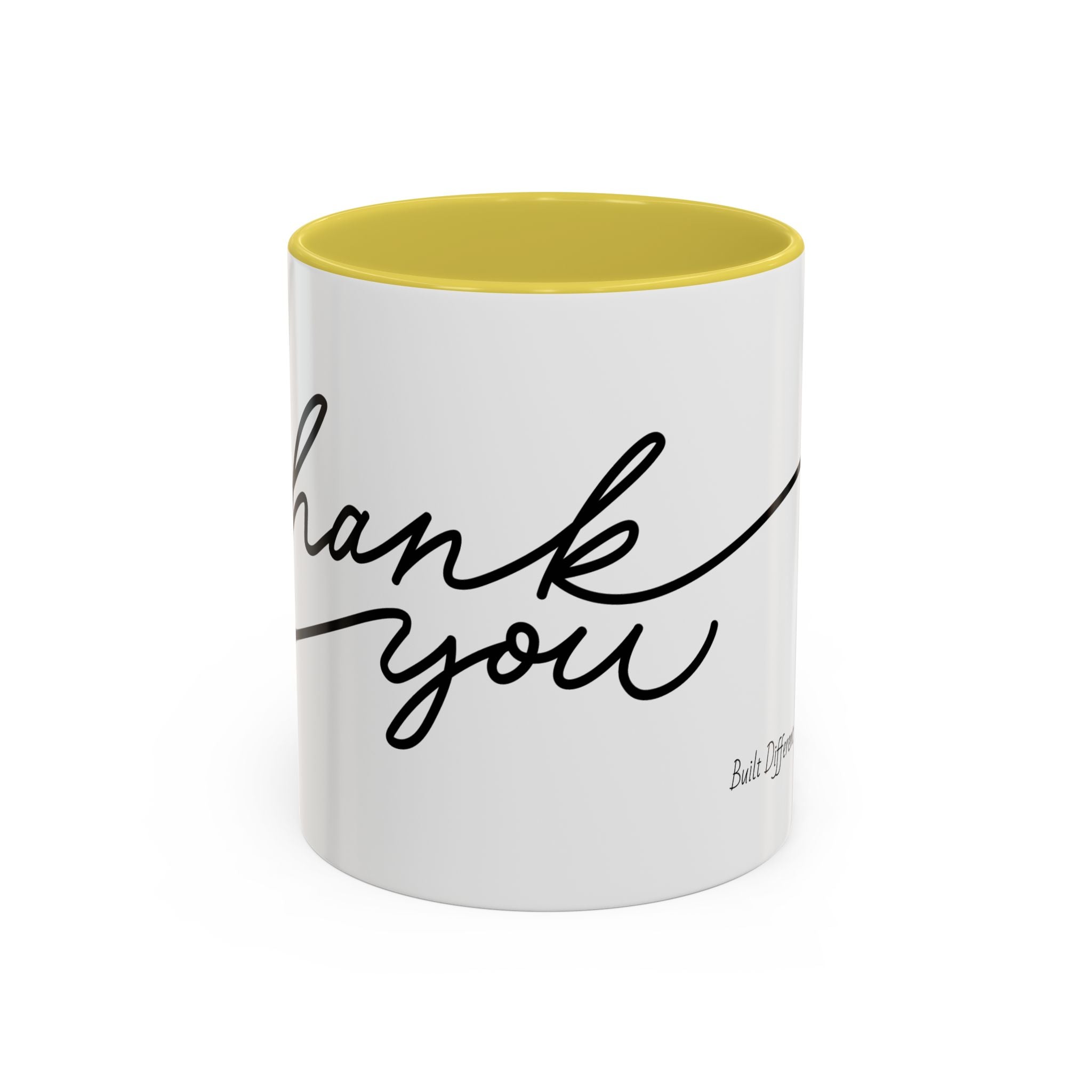 Thank You Script Ceramic Mug (11oz & 15oz)