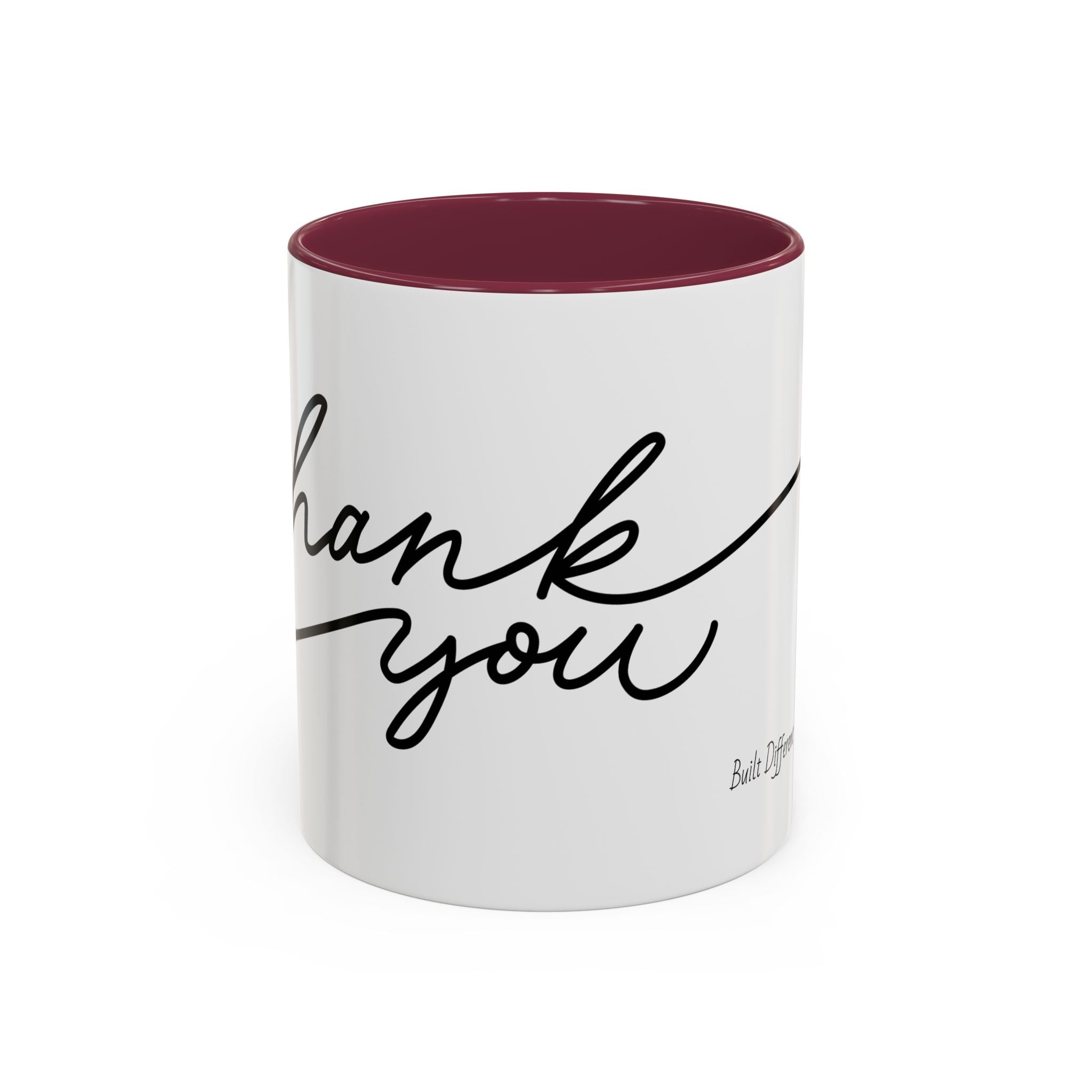 Thank You Script Ceramic Mug (11oz & 15oz)