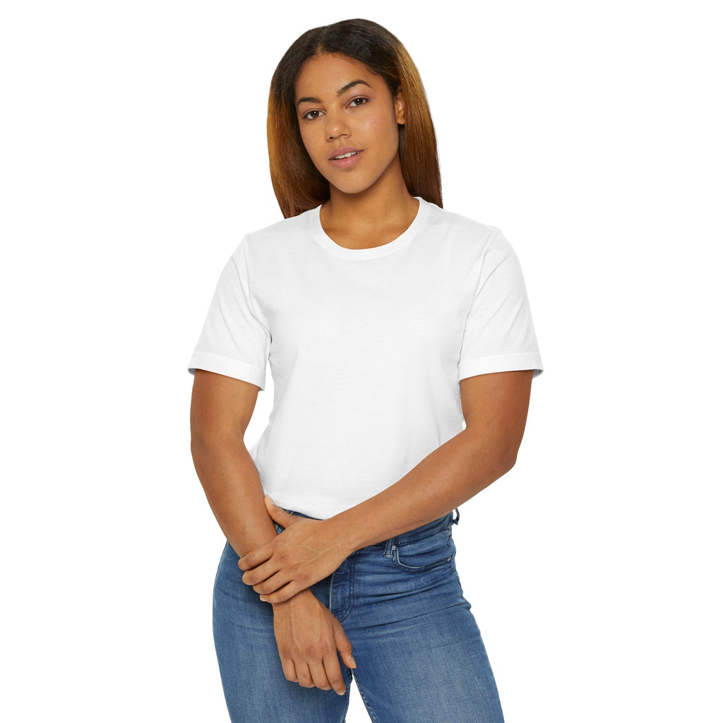 Blank White T‑Shirt Mockup — Unisex Jersey Tee