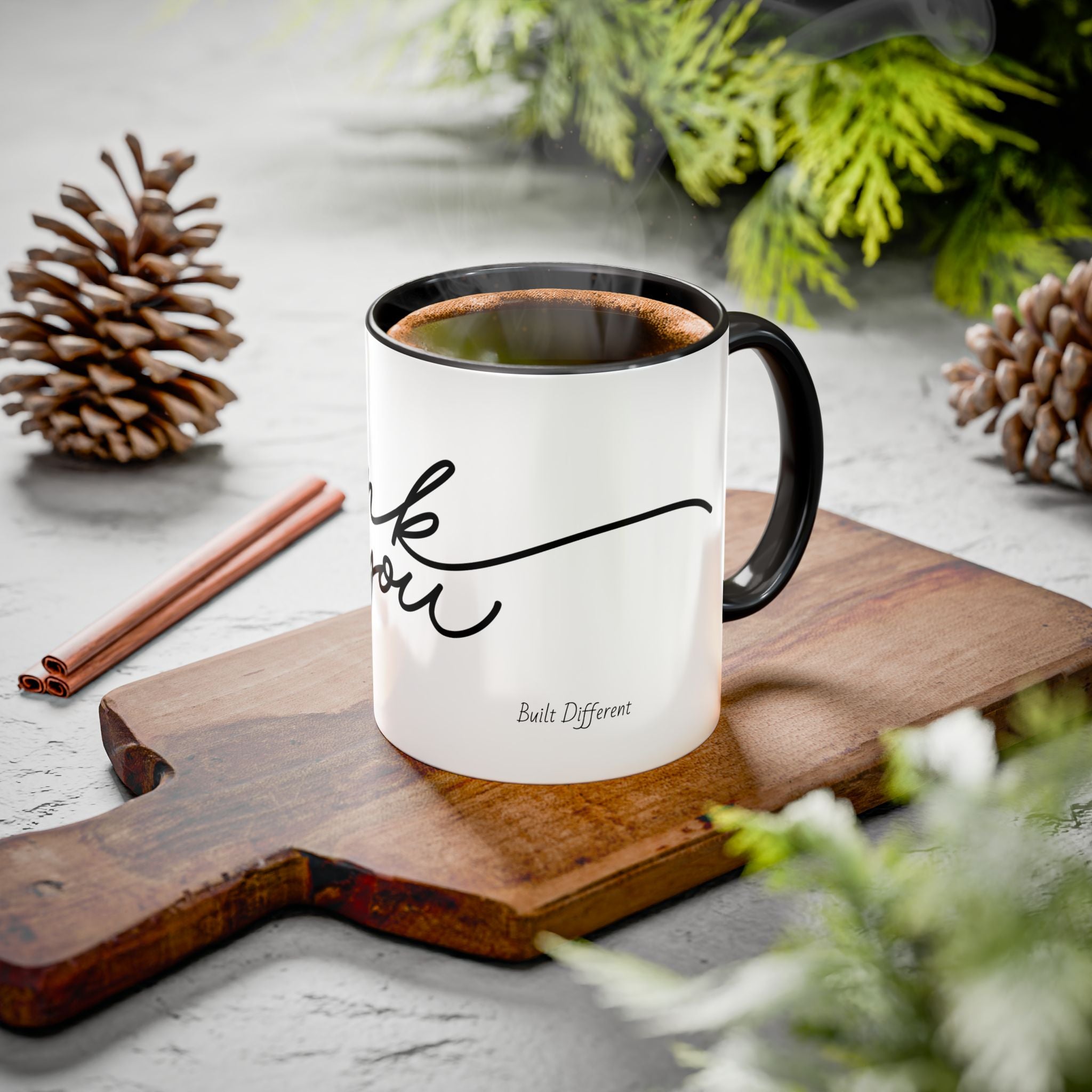 Thank You Script Ceramic Mug (11oz & 15oz)