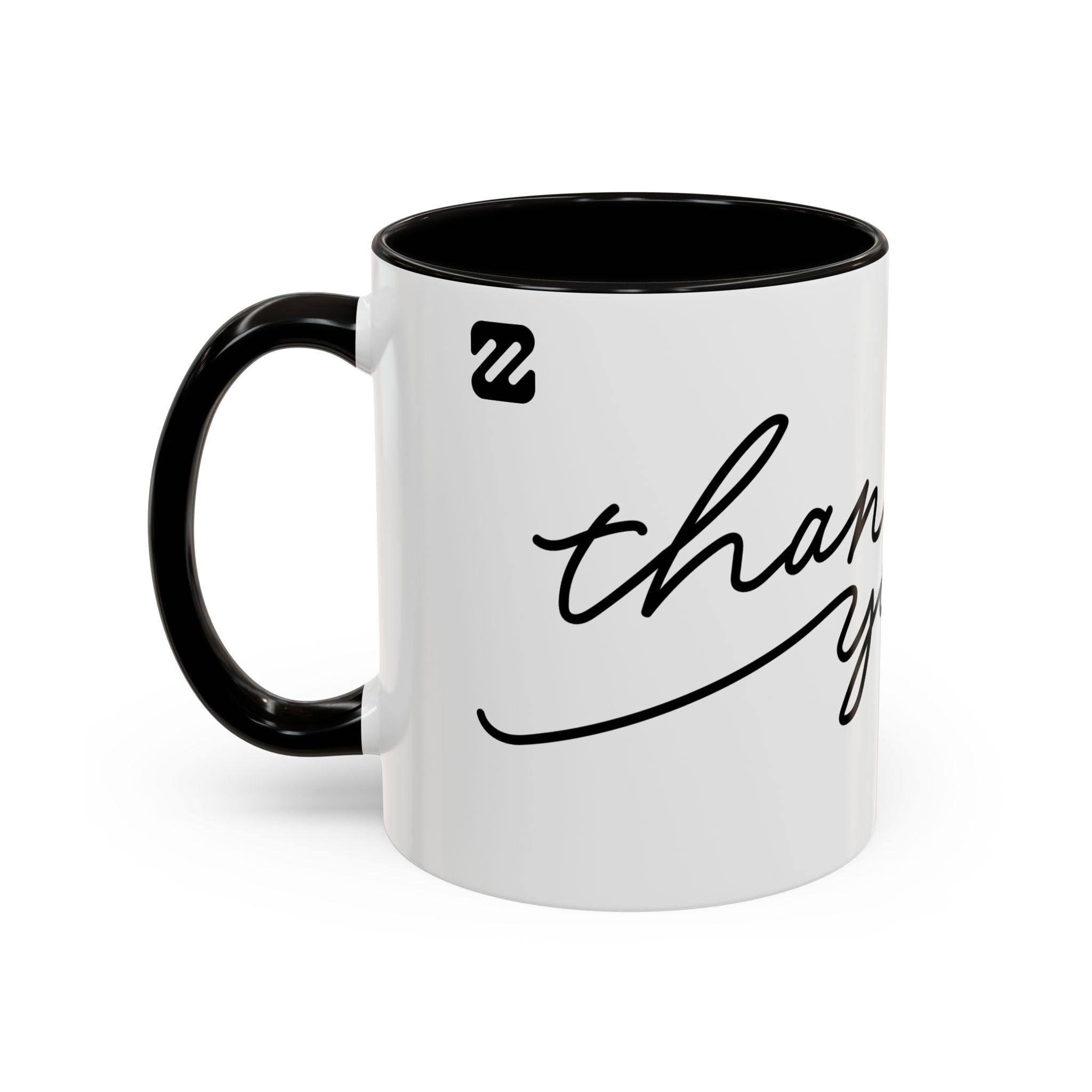 Thank You Script Ceramic Mug (11oz & 15oz)