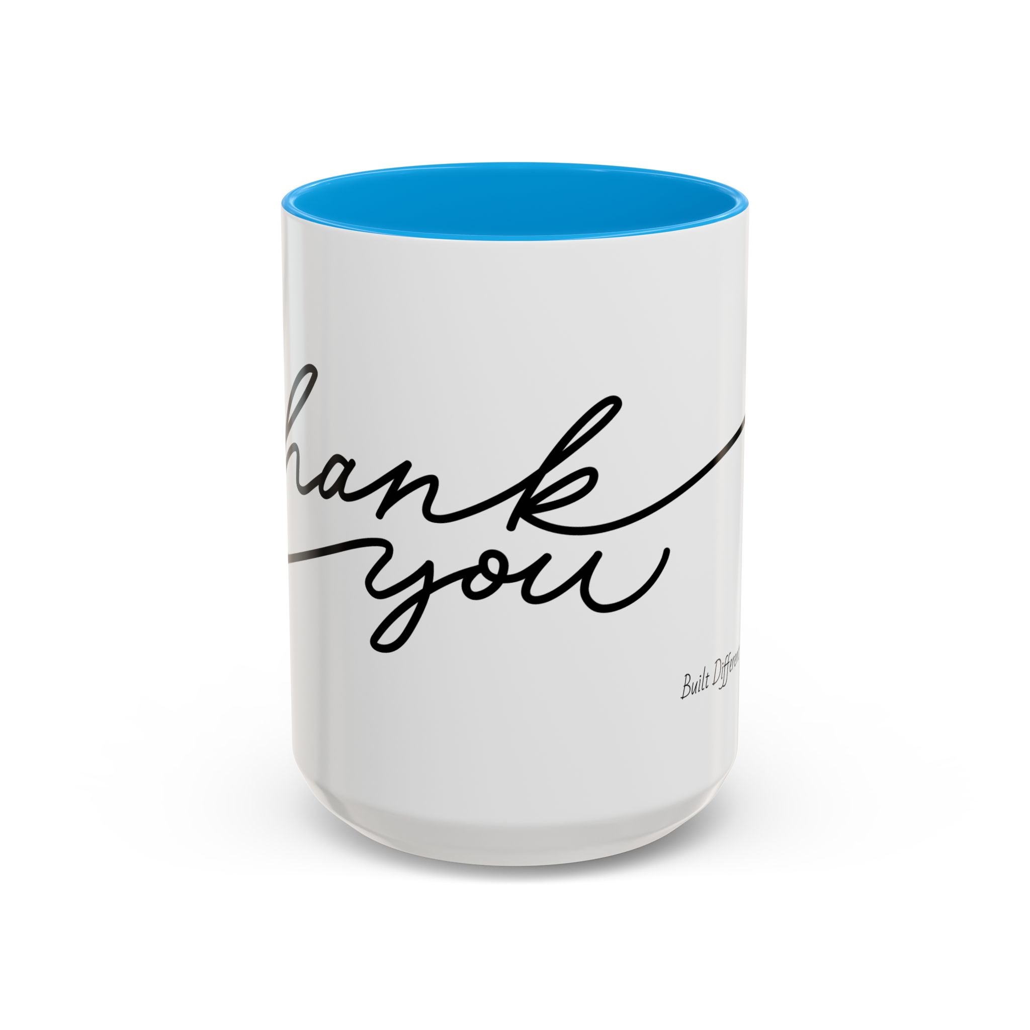 Thank You Script Ceramic Mug (11oz & 15oz)